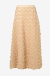 Ida Sjöstedt - Maxikjol 353 Carmen Skirt - Beige