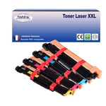 4 Toners compatibles avec TN247 pour Brother MFC-L3710CW, MFC-L3730CDN - T3AZUR