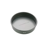 MasterClass Round Cake Tin 15 cm, With Loose Base, Non-Stick, Carbon, Grey, 6 inches