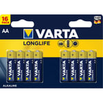 varta batterier longlife aa 16-pk -