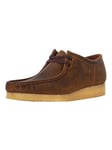 Clarks OriginalsWallabee Leather Shoes - Beeswax