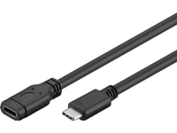 PREMIUMCORD USB-C förlängningskabel (USB 3.1 generation 1), C/M - C/F, 2m