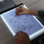 A3 5mm Multifonction led Sketchpad Table à Dessin Panneau d'éclairage Dessin Lumineuse Pad Pour Dessin, Calligraphie