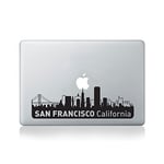 San Francisco City Skyline Vinyl Decal for Macbook (13/15) or Laptop
