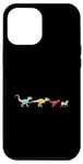 Coque pour iPhone 12 Pro Max Dinosaure Cheval Evolution Amusement Paléontologie