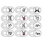 12- Pack Webbkameraskydd Anti-spion Dator Kamera Skydd Slider