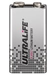 Ultralife 6F22 /9V Block(U9VL-J-P)