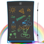 GUYUCOM LCD Writing Tablet, 8.5 inch Kids Doodle & Scribble Boards, Toys for Boys Educational Toys, Erasable Boys Toys Toddler Toys for Christmas Birthday(Blue)