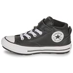 CONVERSE Chuck Taylor All Star Malden Street Boot Sneaker, 1 UK Black/Black/White