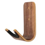 Gitarr Skateboard Vägghållare Unik Design Böjd Trä Gitarr Hängare Väggmontering Gitarrhållare Acoust -suzuka null none