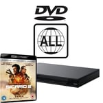 Sony Blu-ray Player UBP-X800 MultiRegion for DVD inc Sicario 2 4K UHD