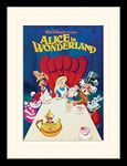 Disney Alice in Wonderland (1989) 30 x 40 cm Objet Souvenir