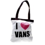 We Love Vans Tote Bag - White