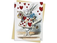 B6 Alice I Underlandet White Rabbit-Kort