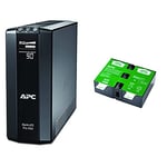 APC BR900G-GR Chargeur Noir & APCRBC123 Batterie de Remplacement pour Onduleur APC – BR900GI, BR900G-FR, SMT750RMI2U