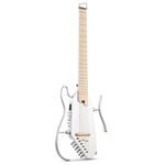 Donner HUSH-I PRO Silent Stålsträngad Gitarr - White