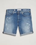 Replay RBJ901 10 Year Wash Denim Shorts Medium Blue