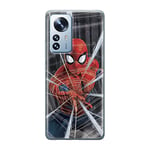 ERT GROUP Coque de téléphone Portable pour Xiaomi 12 / 12X Original et sous Licence Officielle Marvel Motif Spider Man 008 Parfaitement adapté à la Forme du téléphone Portable, Coque en TPU
