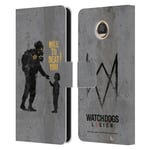 OFFICIAL WATCH DOGS LEGION STREET ART LEATHER BOOK CASE FOR MOTOROLA PHONES