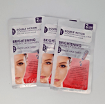 3 Skin Republic Double Action Micro Scrub Vitamin C + Collagen Face Mask Sheet