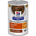 c/d Multicare Urinary Care Chicken & Veg Stew Canned - Wet Dog Food 354 g x 12 - Koirat - Koiranruoka - Erikoisruoka, Eläinlääkärituotteet - Koiran erikoisruoat - Hill's Prescription Diet Dog