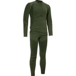 Swedteam Merino Tech Base Layer Set Hunting Green L/XL -