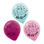 Dreamworks Spirit Riding Free 12 inch Latex Balloons - 6 pack