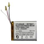 Batterie de remplacement,Convient pour Sony Walkman NW-A55 NW-A56 NW-A57 batterie LIS1623HNPC