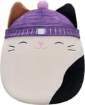 Squishmallows 16 Inch Plush - Cam The Cat With Beanie