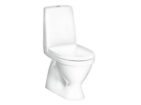 Gustavsberg Skandic 1400HF gulvstående toilet med S-lås - inklusiv Soft Close toiletsæde