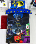 LEGO Batman CHALLENGE Single Panel Duvet Cover Bedding Joker Robin
