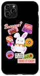 Coque pour iPhone 11 Pro Max Adorable lapin Take It Easy Cool
