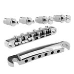Silver Tune-o-MaticTailpiece & Bridge Set Fit for Epiphone Les Paul Parts