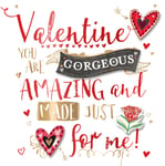 Gorgeous & Amazing Valentine's Day Greeting Card Handmade By Talking Pictures
