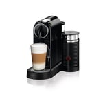 Magimix Nespresso Citiz Coffee Machine with Aeroccino in Black - 11317