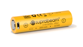 Suprabeam batteri 18650 li-ion 3000 mah usb