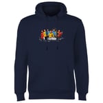 Star Trek The Original Series Star Trek Characters Hoodie - Navy - L