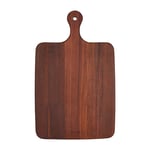 hecef Carbonized Wooden Chopping Board, Ultra Thick Hardwood Cutting, Serving and Carving Board for Meat, Vegetables, Fruit & Cheese