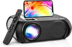 Videoprojecteur WiFi Bluetooth 1080P Full HD Mini RÃ©troprojecteur Portable Projecteur VidÃ©o Portatif pour iPhone Android