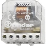 Télérupteur 12 V/AC Finder 26.02.8.012.0000 2 NO (T) coupure 10 A Max. 400 V/AC - 220 V/DC 1 pc(s)