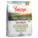 Særpris! 2 x 400 g Purizon kattefoder - Sterilised Kalkun & Kylling