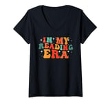 Womens In My Reading Era for Mama V-Neck T-Shirt