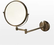 HGXC Miroir Pliant loupe Miroir télescopique de Salle de Bains d'hôtel Double Face