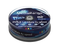 MediaRange MR430 1.4GB DVD-R 10pc(s) blank DVD