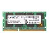 Crucial 8GB 2Rx8 PC3-12800S DDR3 1600Mhz 1.5V SODIMM RAM Laptop Memory Intel &D1
