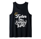Tyler The Birthday King Happy Birthday Shirt Men Boys Teens Tank Top
