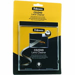 New Fellowes CD DVD Lens Cleaner Contains Small Brushes That Clean High Quality