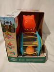 Tomy TOOMIES JURASSIC WORLD PIC N PUSH T-REX Baby Infant Activity Toy BN