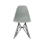 Vitra Eames Plastic Side Chair RE DSR stol 24 light grey-basic dark