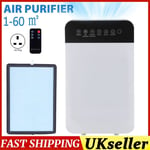HEPA Air Purifiers for Home, Air Filter Air Cleaner with Remote Control UK